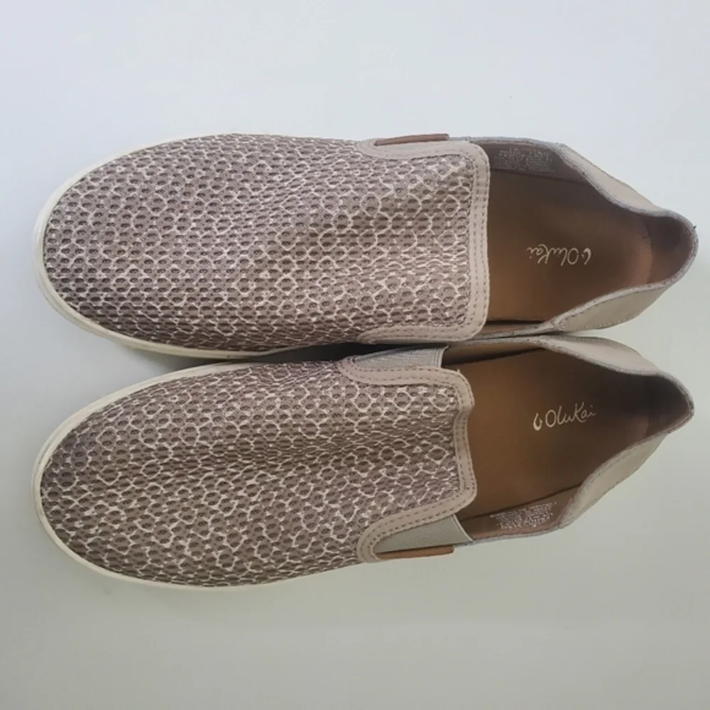 OluKai Women's Pehuea Island Inspired Breathable Mesh‎ Slip On Sneaker Shoes